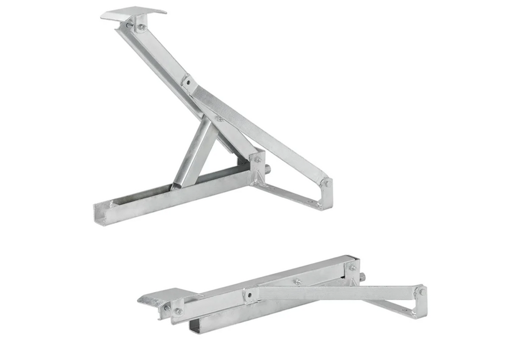 Support d'angle extensible ProPlus 361510, côté avant droit/arrière gauche de la remorque, capacité de charge 600 kg, hauteur 460 mm