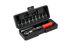 Jeu de clés dynamométriques YATO 1/4" 5–25 Nm, 11 pièces