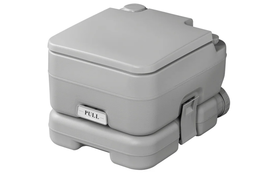 Toilettes de camping portables ProPlus 370415CR grises 10L/10L