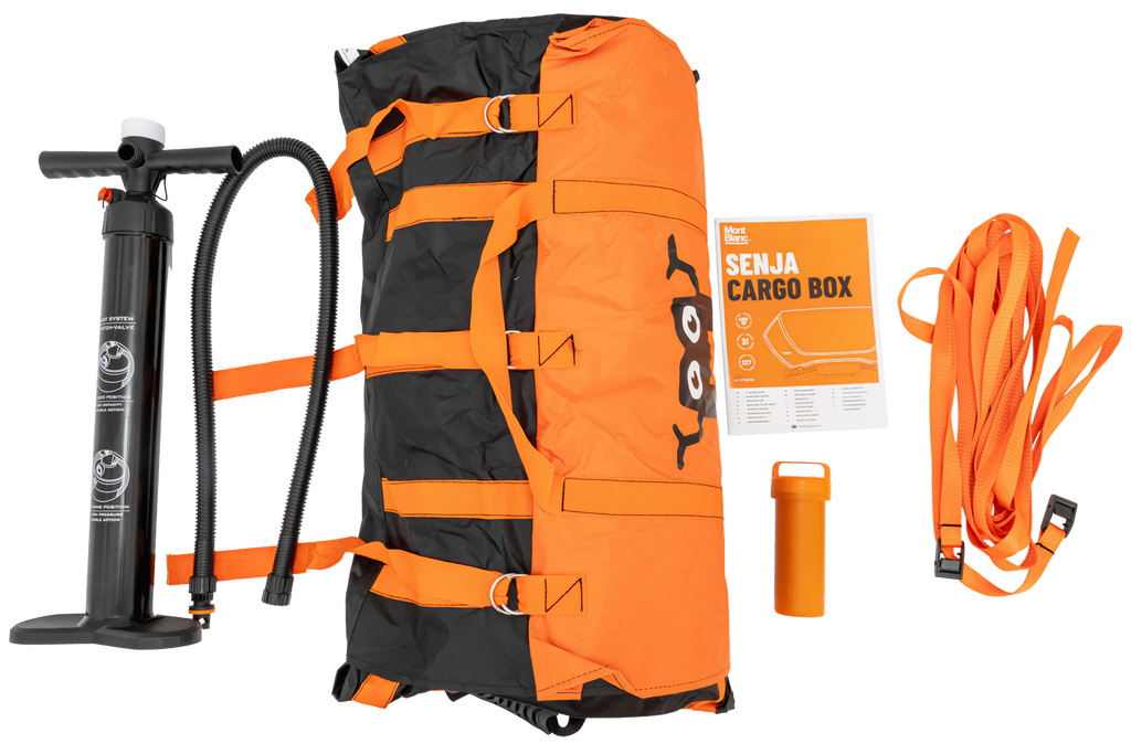 Coffre à bagages pour plateformes de vélo sur attelage Mont Blanc Senja