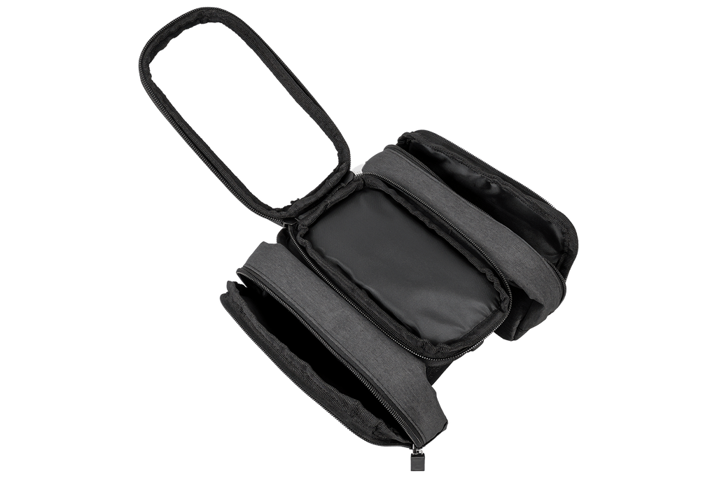 Sacoche de cadre de vélo PROFEX 93015 avec 2 poches et étui pour téléphone