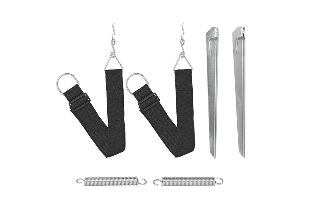 Set van twee ProPlus 361722 stormbanden voor Thule Omnistor 3m luifels.