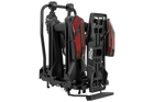 Inter Pack Velox 2 LED - porte-vélos pliable pour 2 vélos avec éclairage LED (noir)
