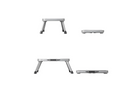 ProPlus 360827 opstapje voor aanhanger, inklapbaar opstapje, 150 kg