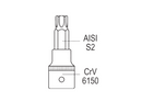 Jeu de douze clés TORX sur rail YATO YT-04331