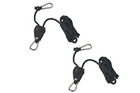 Set van twee ProPlus 320054V01 staalkabellieren, staalkabeltakel met ratel, 2,5 m, 136 kg
