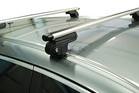 Galerie de toit en aluminium Mont Blanc AMC 5412-A46 pour rails intégrés