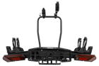 Inter Pack Velox 2 LED - porte-vélos pliable pour 2 vélos avec éclairage LED (noir)