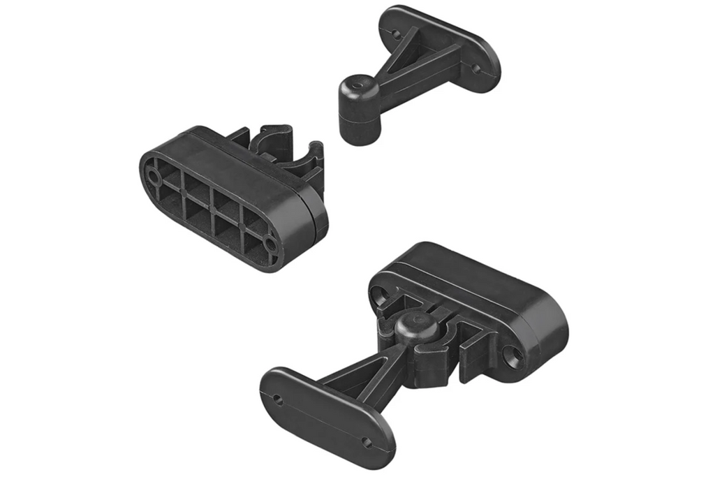 Loquet de porte de caravane ou de camping-car ProPlus 362622V02BK, poignée à ressort noire pour maintenir la porte