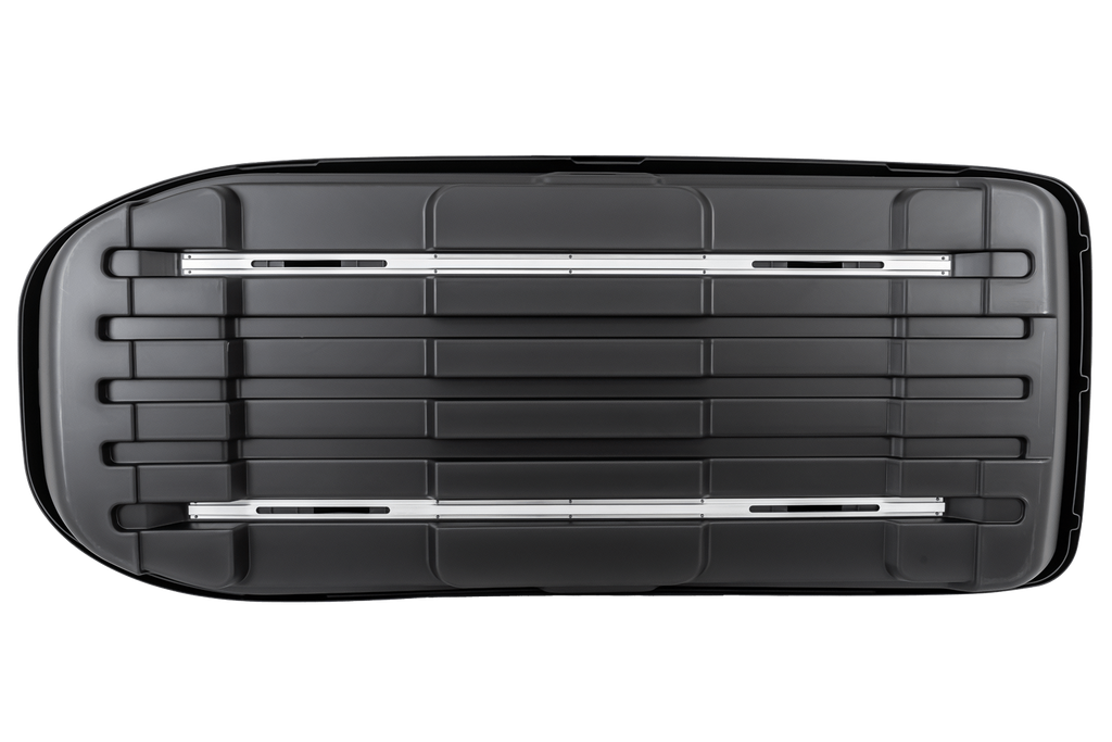 Inter Pack Monsun PRO L dakkoffer, zwart metallic