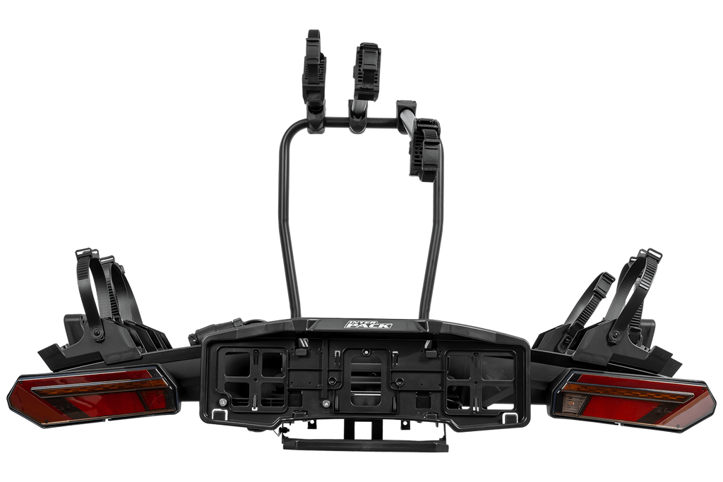 Inter Pack Velox 3 LED - porte-vélos pliable pour 3 vélos avec éclairage LED