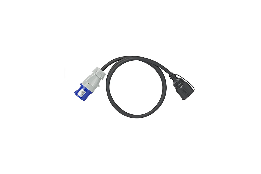 Adaptateur avec prise et fiche CEE avec contact de protection 16 A 230 V ProPlus 373530DE, câble de 150 cm