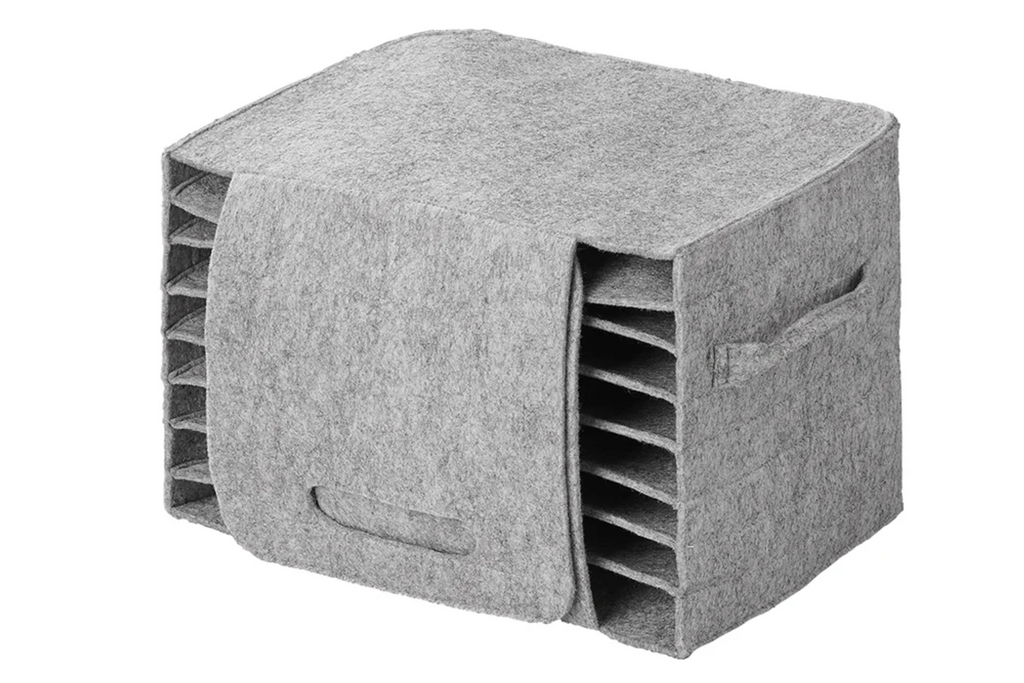 Organisateur de plaques d'immatriculation ProPlus 761475V01 pour camping-car, en feutre, pour 10 plaques.
