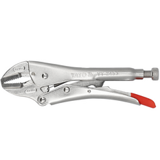 Szczypce zaciskowe krótkie YATO YT-2453 szczęki proste 250mm