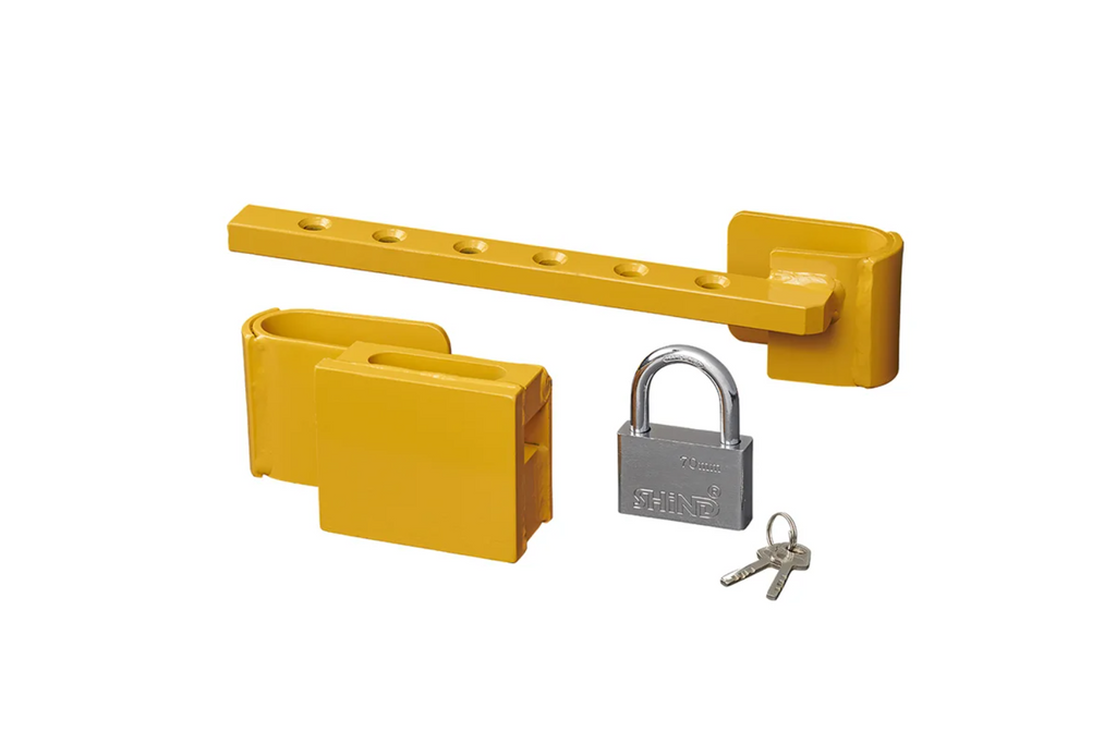 Protection antivol pour remorque porte-conteneurs ProPlus 381341V01, verrou réglable 23-42 cm