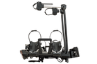 Inter Pack Velox 2 LED - opvouwbare fietsendrager voor op de trekhaak, geschikt voor 2 fietsen, met LED-verlichting