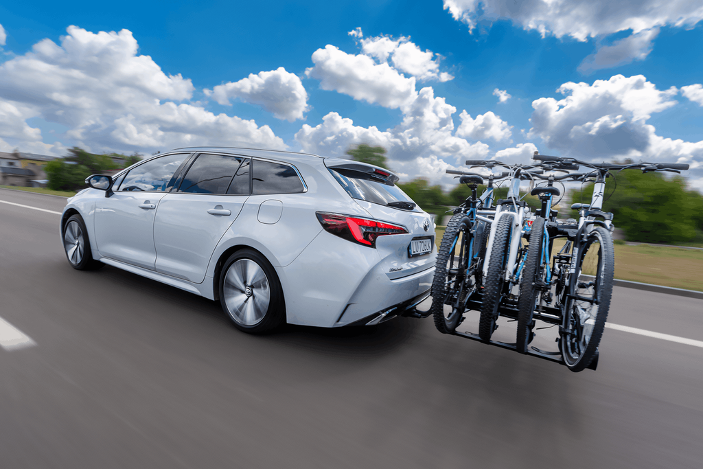 Inter Pack Quattro Fold - porte-vélos sur attelage pour 4 vélos