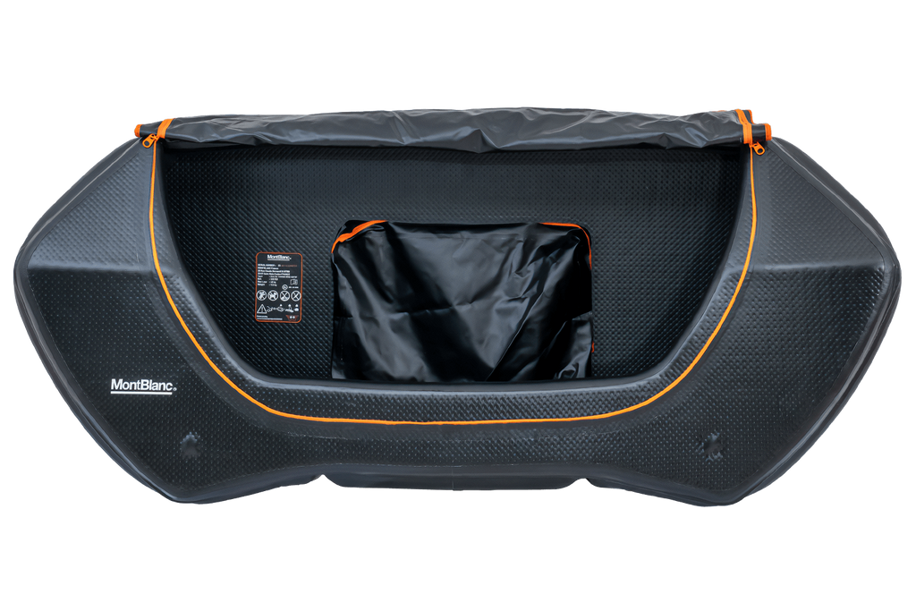 Coffre à bagages pour plateformes de vélo sur attelage Mont Blanc Senja