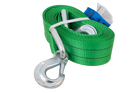 Linka holownicza z hakami HILLS pas holowniczy 5m/60mm/6t zielony