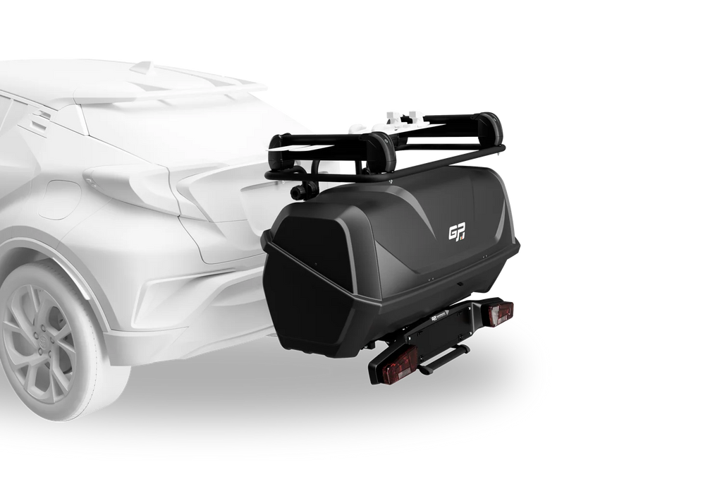 Plateforme de remorquage GP Saturn avec coffre et porte-skis (23.GP023-23.GP019-23.GP1000)