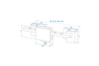 Diefstalbeveiliging voor containeroplegger ProPlus 381341V01, verstelbaar slot 23-42 cm