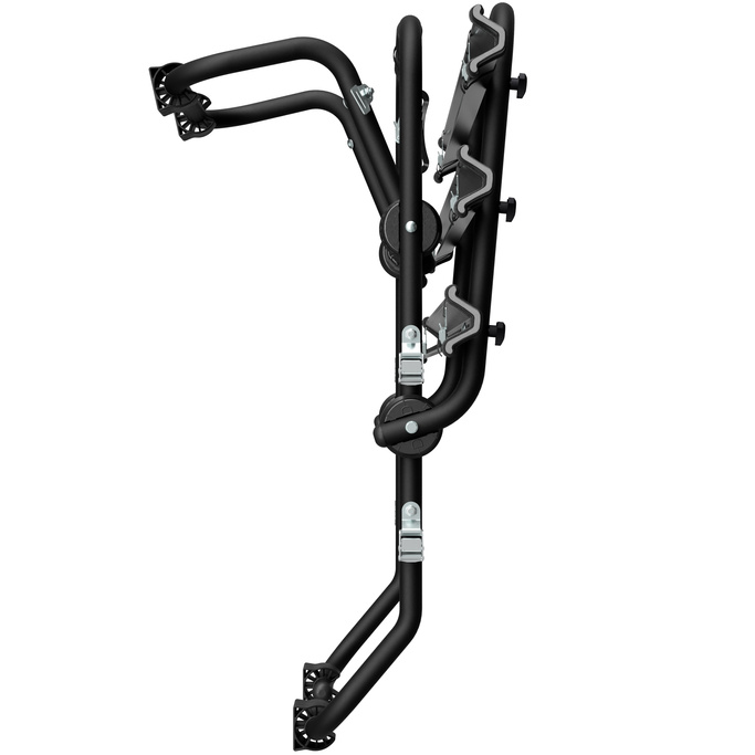 Padova 3 en acier - porte-vélos de hayon pour 3 vélos (noir)