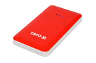 Démarreur de batterie externe YATO YT-83080, batterie externe 7500 mAh