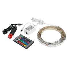 Taśma LED RGB z taśmą samoprzylepną LAMPA 12/24V 200 cm