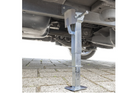 Ensemble de deux supports extensibles avec manivelle et fixation ProPlus 361500 pour remorque plateau 1000 kg 290-460 mm