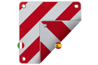 Tablica ostrzegawcza tylna ProPlus 361234V01 dwustronna tablica 50x50cm