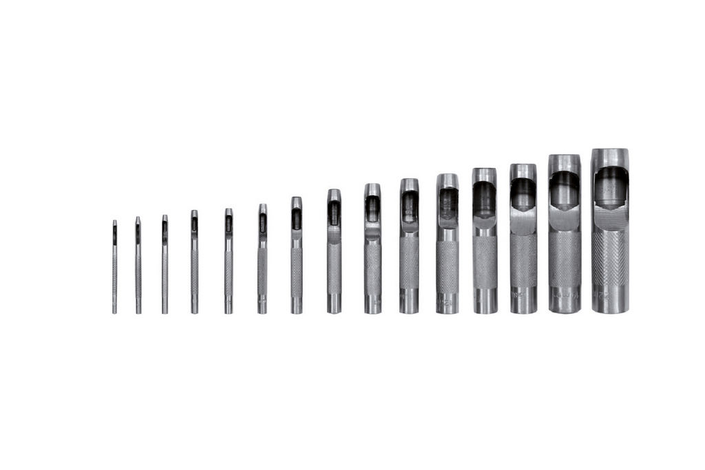 YATO YT-3591 poinçons à cuir 2-22 mm 15 pièces.