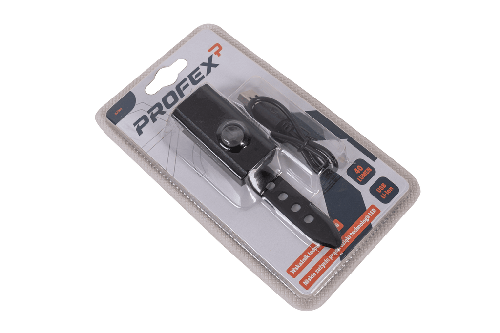 PROFEX 82004 Pro Alu Li-Pol USB-fietsvoorlicht