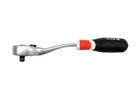 Cliquet courbe YATO YT-0730, longueur 1/4", 155 mm