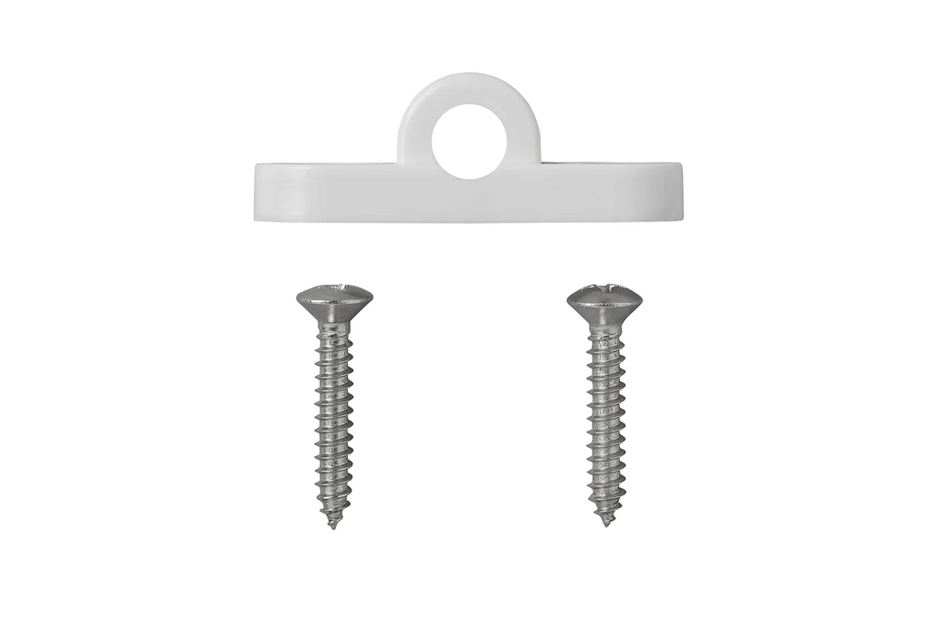 Ensemble de trois œillets horizontaux en plastique pour les supports de fixation du cadre de store ProPlus