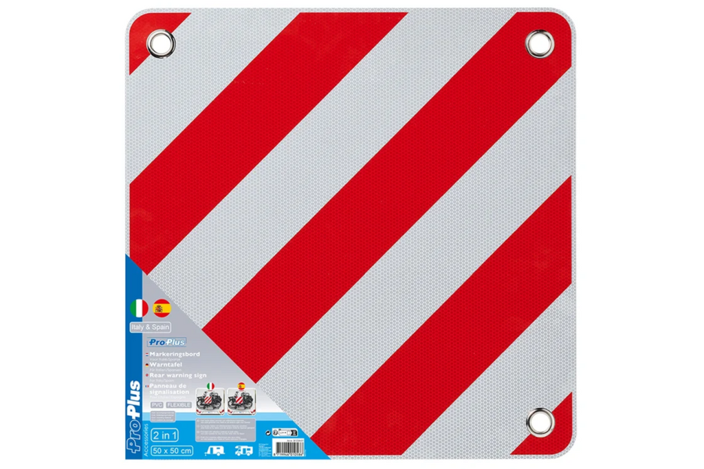 Panneau de signalisation arrière double face ProPlus 361234V01, 50 x 50 cm