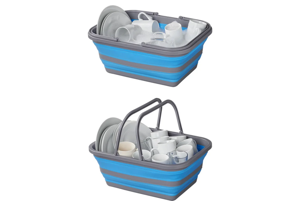 Bol de voyage pliable ProPlus 370303V01 en silicone, 16 L