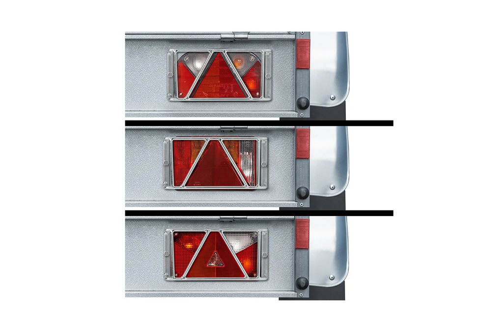 Grille de protection pour feu arrière de remorque ProPlus, cache feu arrière 238 x 132 x 58 mm