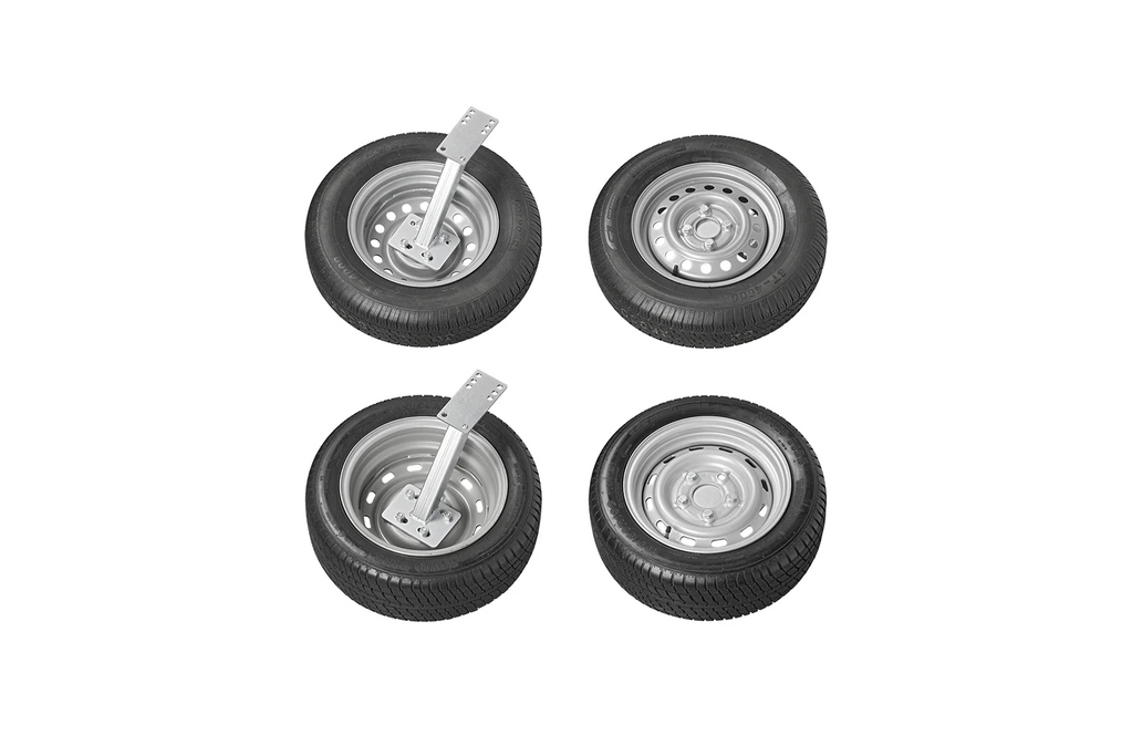 Support de montage de roue de secours de remorque ProPlus incliné à 8-16"