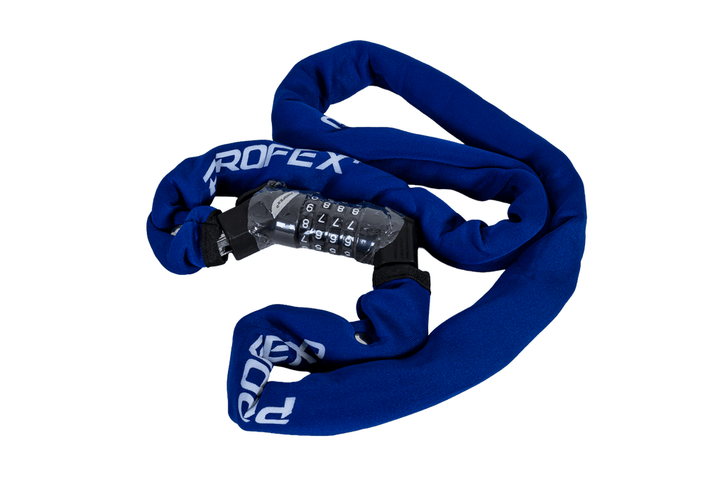 PROFEX 81662 Neo 130 cm fietsslot met ketting en cijferslot