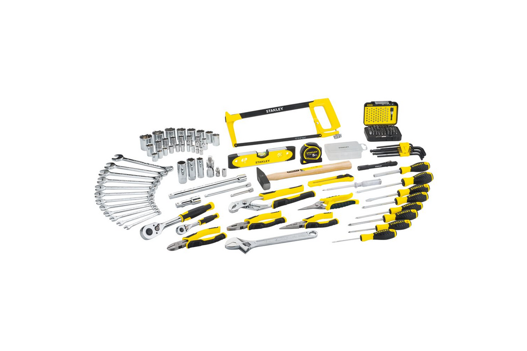STANLEY STMT98109-1 servicekit, gereedschapskoffer, 142 stuks