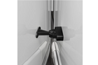 Loquet de porte de caravane ou de camping-car ProPlus 362622V02BK, poignée à ressort noire pour maintenir la porte