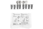 Atera slot- en sleutelset (8 stuks + 2 sleutels) 083012