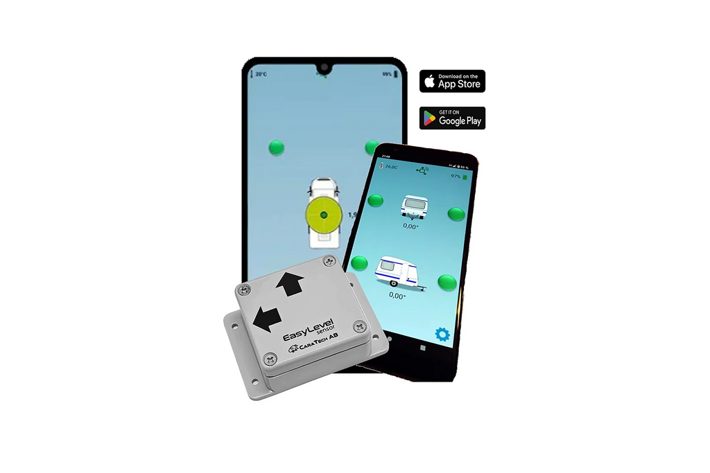 Niveau à bulle numérique Bluetooth ProPlus EasyLevel pour camping-cars et caravanes