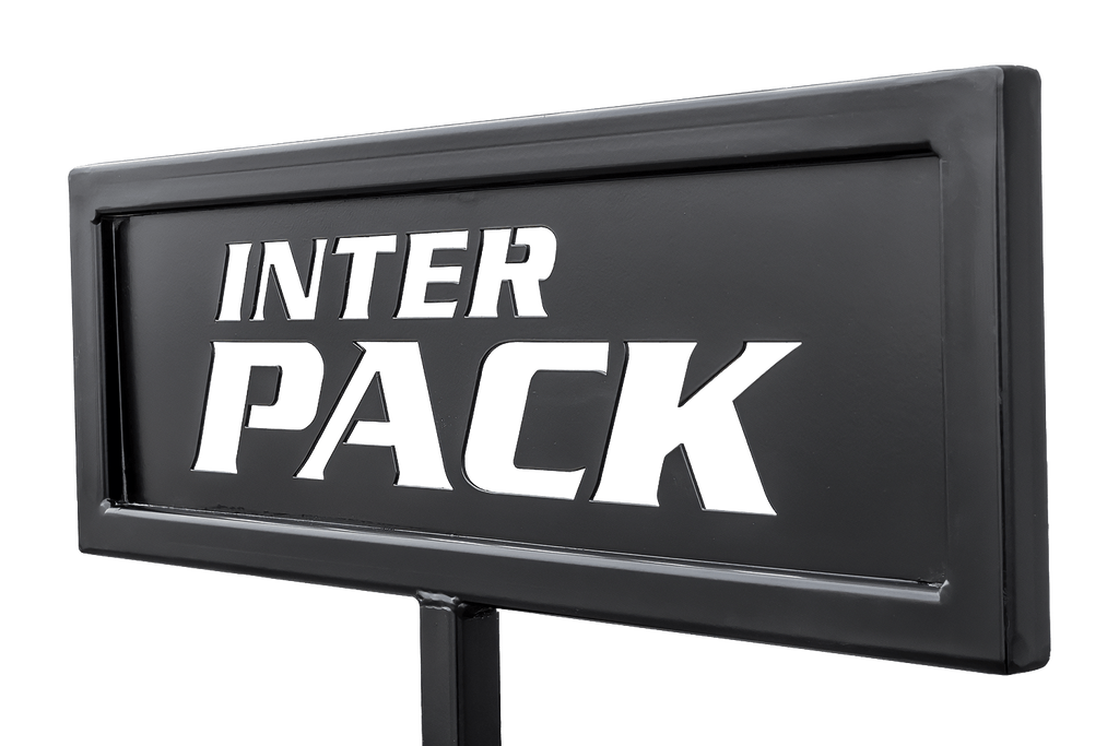 INTER PACK trekhaakfietsendrager voor 2 dragers 1368mm 800mm