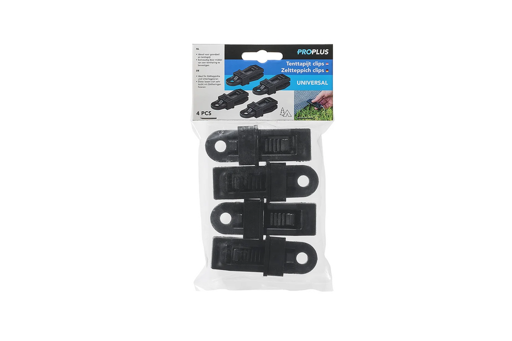 Ensemble de quatre clips de fixation pour bâche ProPlus 361738