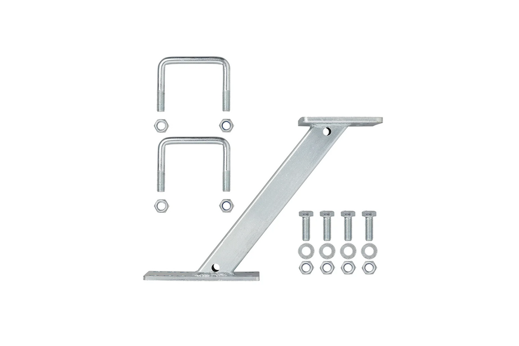Support de montage de roue de secours de remorque ProPlus incliné à 8-16"