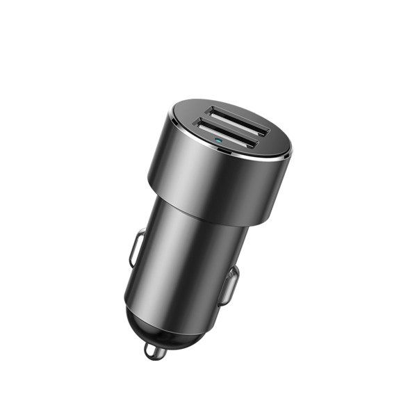 Chargeur de voiture haute efficacité BASEUS 2 ports USB + 2 prises allume-cigare 80 W