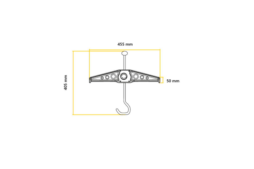 Supports de fixation pour échelle LOKHEN SAFECLAMP STOPPY 606510100/RAS21L (2 pièces)