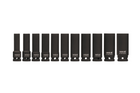 Douilles à impact longues YATO YT-1054, douilles 1/2", 11 pièces.