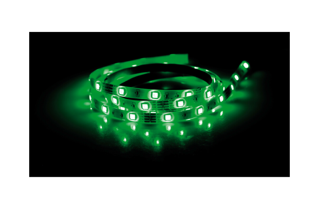 Bande LED RGB avec ruban adhésif, lampe 12/24 V, 200 cm